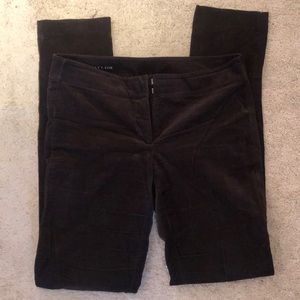 Ann Taylor Velvet Skinny Pants | 8 Tall